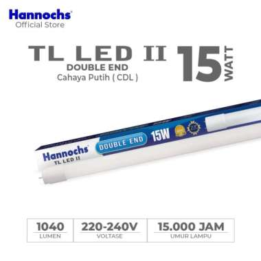 Hannochs TL LED II Double End 15 Watt - Lampu Tube Light Putih