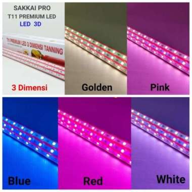 Lampu Tanning 3 Baris T11 800 LED Aquarium 5 Mode Warna SAKKAI PRO Multicolor