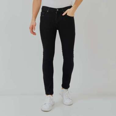 PAULMAY Celana Panjang Jeans Pria Slim Fit - Black 31