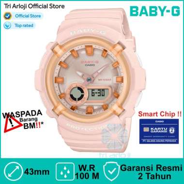 Casio Baby-G BGA-280SW-4ADR Jam Tangan Wanita Digital Analog BGA280 BABYG BGA-280SW-4A