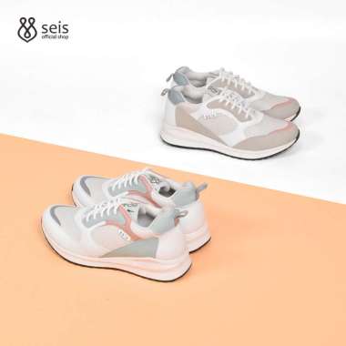 SEIS Megan Sepatu Sport Wanita | Sepatu Olahraga 38 putih
