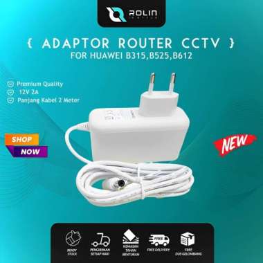 Adaptor Router Cctv 12V 2A Premium Quality Adapter Huawei Multicolor