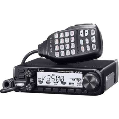 Rig Icom IC-V3500 VHF 65W FM Mobile Transceiver Ori Baru Radio ICV3500