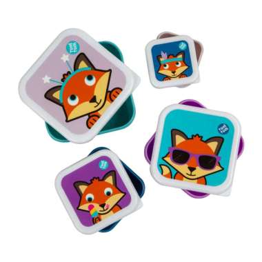 Peralatan Makan Bayi - Tumtum Nesting Snackpots Felicity Fox
