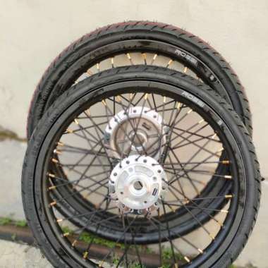 Sepaket Velg Ring 17 Plus Ban Jupiter Mx King Vega Zr Fizr Karisma Rev Multicolor