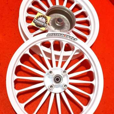 Velg Vrossi Galaxy Venom Ii Model Daytona Honda Vario 125 150 - Putih Multicolor