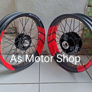 Velg Set 250 - 350 Ring 17 Cb150R Old Megapro Tiger Revo Cbr150 New Cb Multicolor