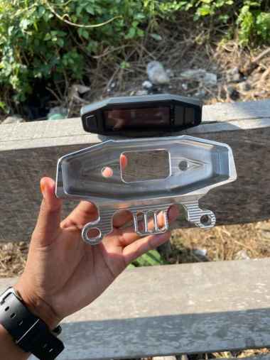 COVER DUDUKAN SPEEDO KTM CNC PANGKON SPEEDO KTM ALUMUNIUM CNC