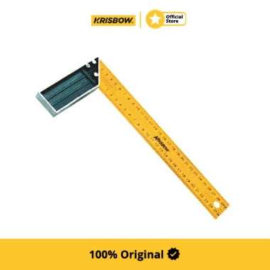 Krisbow Try Square Penggaris Siku Besi 50 Cm