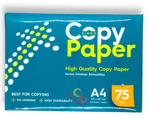Kertas HVS A4 75 gsm Copy paper 75gram kertas fotocopy kertas print