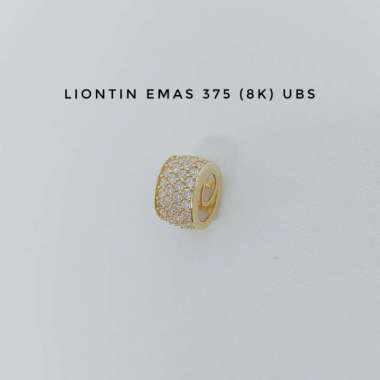 Liontin Emas UBS KADAR 375 (8K) Berat 1.42 gram