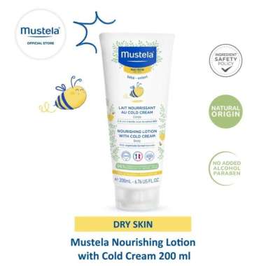 Mustela Nourishing Lotion With Cold Cream 200ml (body)