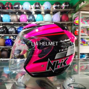 Helm half face nhk terbaru sales