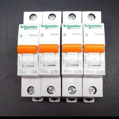 Schneider MCB 2 Amper 4 Amper 6 Amper 10 Amper 16 Amper 20 Amper 25 Amper 32 Amper 1 Phase Domae 6 a