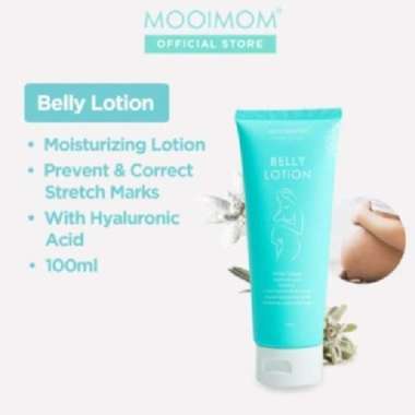 MOOIMOM Belly Lotion - Cream Penghilang Stretch Mark (Krim Penghilang Stretchmark)