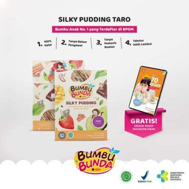 Bumbu Bunda Silky Pudding Non Pemanis Buatan Non Pengawet Red Velvet