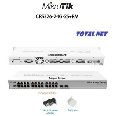 Mikrotik Routerboard CRS326-24G-2S+RM CRS326