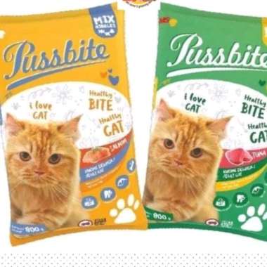 PUSSBITE CAT FOOD 800 GRM FRESHPAK MAKANAN KUCING ALL LIFE STAGE tuna