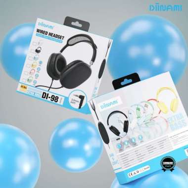 Handsfree Bando HIFI Sound HD Mic Headset hedset HF Earphone HITAM