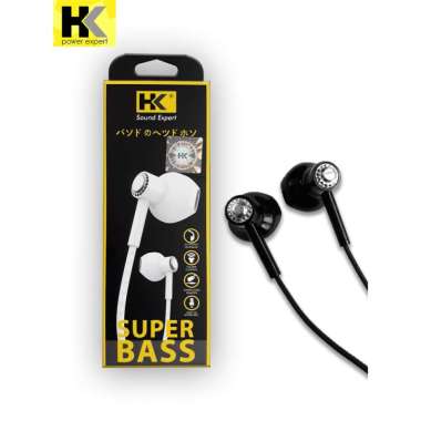HK Earphone 877 TYPE-C Handsfree Extra Bass HK877 Hitam