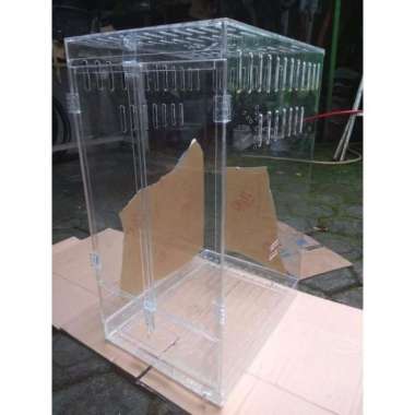 Kandang Sugar Glider Full Akrilik 40x40x70cm