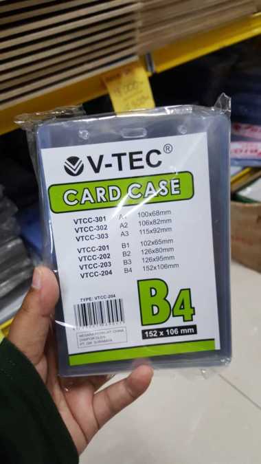 PLASTIK KARTU NAMA B4