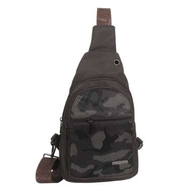 Tas Dada - Chest Bag Polo Classic 6606-5 Coffee