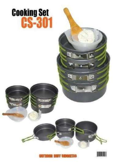Nesting Cooking Set DS 301 Alat Masak DS-301