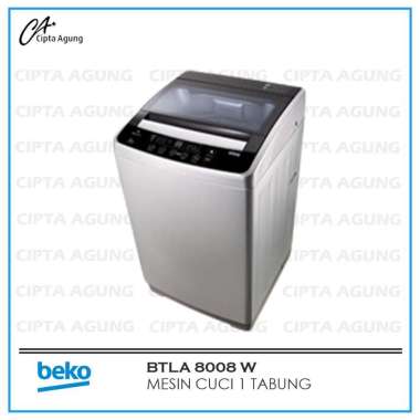 BEKO BTLA8008W BTLA 8008W BEKO MESIN CUCI 1 TABUNG TOP LOADING 8KG