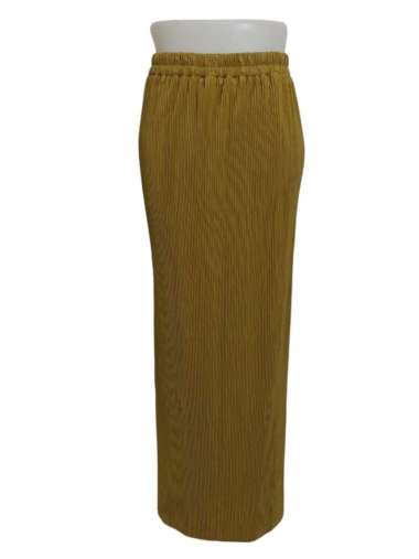 Rok Plisket Lidi Premium Rok Span Lidi Plisket Panjang Polos Melon