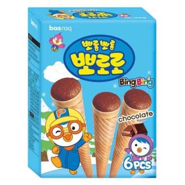 Pororo Ice Cone Snack Chocolate