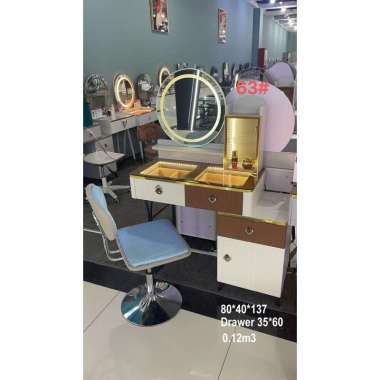 Meja Rias Vanity Import Ala Korea Minimalis Cantik (khusus palembang)