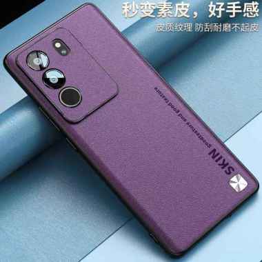 CASING VIVO V29 CASE VIVO V29 5G SOFT LEATHER PREMIUM V29 5G Deep Purple