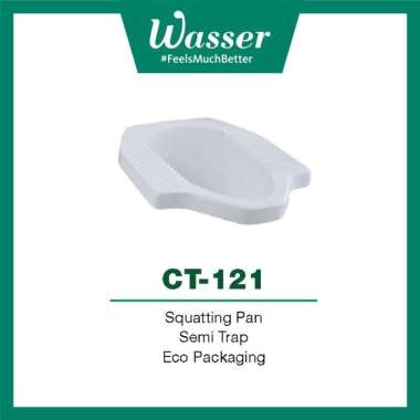 Promo Paket Wasser CT-121 / Kloset Jongkok