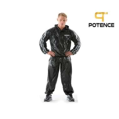 POTENCE SAUNA SUIT WITH HOODIE / BAJU SAUNA / JAKET SAUNA XXXL