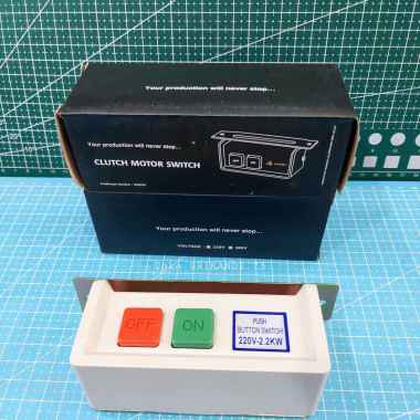 Push Button Switch ON OFF Dinamo Mesin Jahit Industri