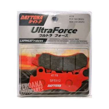 Kampas rem belakang Daytona Lapinus Fibers Honda ADV PCX 150 160 CBS VARIO 160