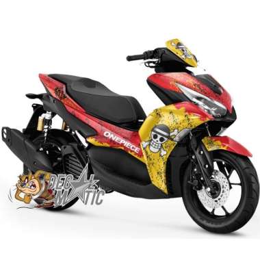 Decal Sticker Variasi Fullbody Old - New Aerox 155 One Piece NEW AEROX Merah