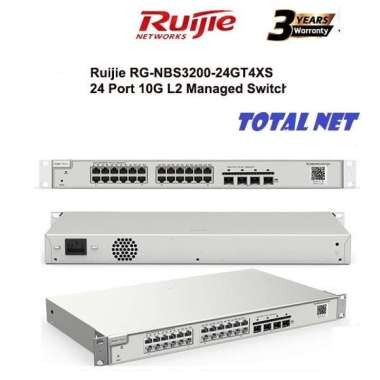 Ruijie RG-NBS3200-24GT4XS NBS3200 24 Port 10G L2 Managed Switch
