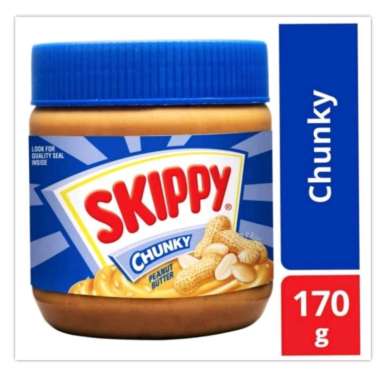 Skippy Chunky Peanut Butter 170 gr Selai Kacang