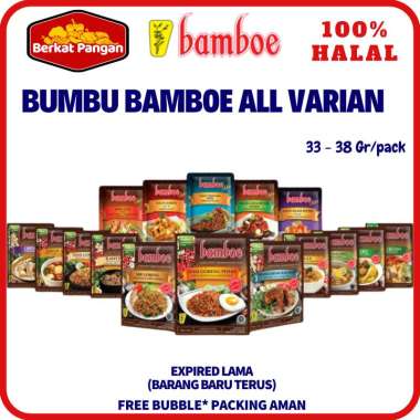 Bamboe Bumbu Racik / Bumbu Masak Instant all Varian Indonesia dan Asia B. SOP KONRO