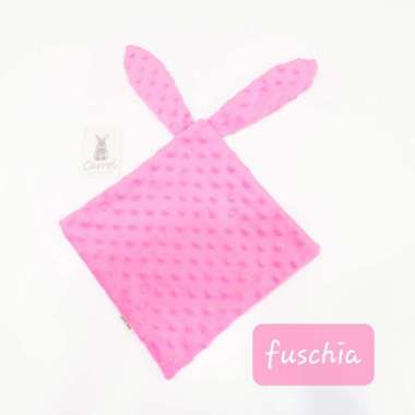 Carrol Baby Cuddle Minky Rabbit-Mainan Sensori Anak Berbentuk Kelinci fuschia