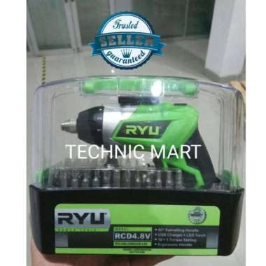 Mesin Bor Baterai RYU RCD 4.8V/ Bor Cordless RYU Multivariasi Multicolor
