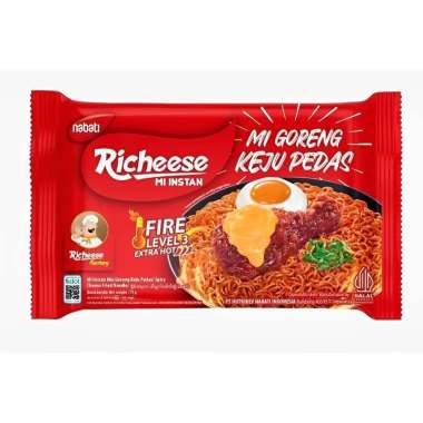 RICHEESE MI GORENG KEJU PEDAS 75GR