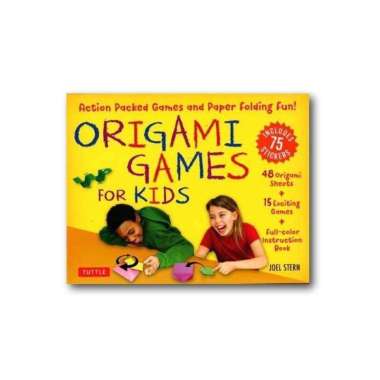 Origami Games for Kids Kit - 9780804848527