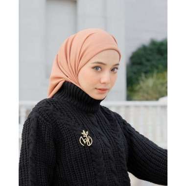 Koyu Hijab Segitiga Iner Meira Cepol Praktis MILO