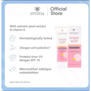 Jual Emina Bright Stuff Moisturizing Cream Harga 2024 Blibli