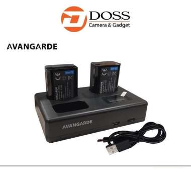 DOSS Avangarde Charger Kit Sony FW-50 Battery & Dl-FW-50 / Avangarde FW50 BLACK