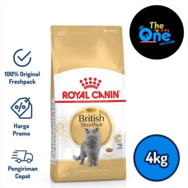 Royal Canin Adult British Shorthair Makanan Kucing 4kg 4 kg Short Hair RC BSH Adult