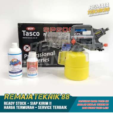 PAKET LENGKAP MESIN FOGGING TASCO SP 2000 SP2000 TANPA SOLAR / INDOOR Orange